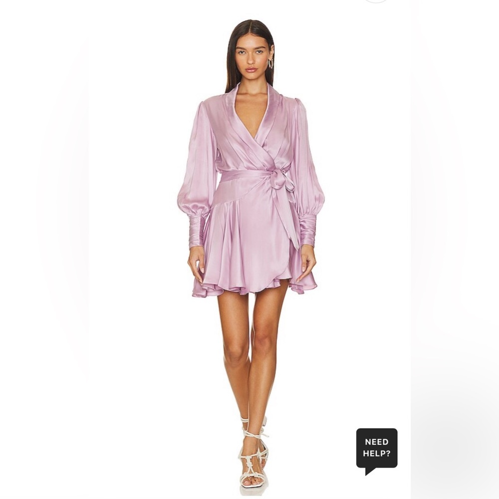 Zimmerman Short Wrap Dress